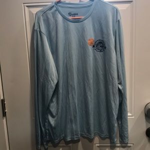 4/$20⭐️Men’s blue XL performance L/S shirt NWT